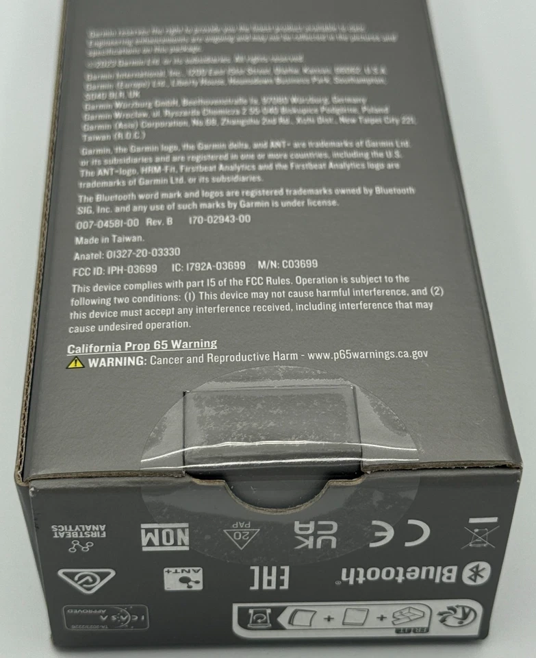 Garmin HRM-Fit  Heart Rate Monitor Women Premium Clip - NEW SEALED IN BOX - Image 3 of 4