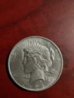 1924 $1 Peace Dollar AU Philadelphia Mint 90% Silver