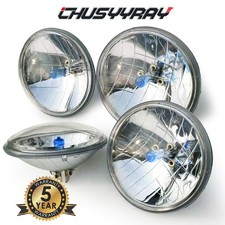 4pcs For 71-1975 Chevy Impala El Camino 5.75 5 34 Headlights H4 Halogen Hilo 4pcs For 71-1975 Chevy Impala El Camino 5.75 5 34 Headlights H4 Halogen Hilo