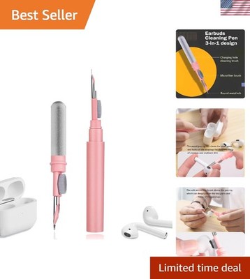 Portable Earbuds Cleaner - Multi-Function Tool for Airpods & Bluetooth Devices
