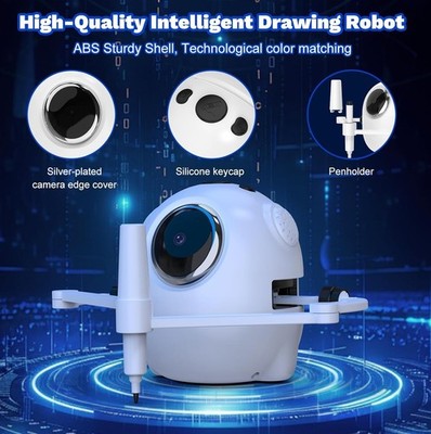 Smart Drawing Robot for Kids Educational Toy Camera Music Auto Drawing Machine 3