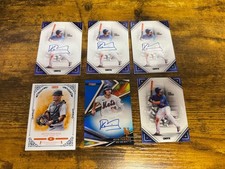 KEVIN PARADA 2022 RC On-Card Autograph Lot Bowman’s Best /150 Onyx /65x3 NY Mets