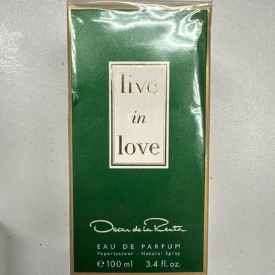 Oscar de la Renta Live in Love Eau de Parfum 3.4 oz Discontinued 100% Genuine