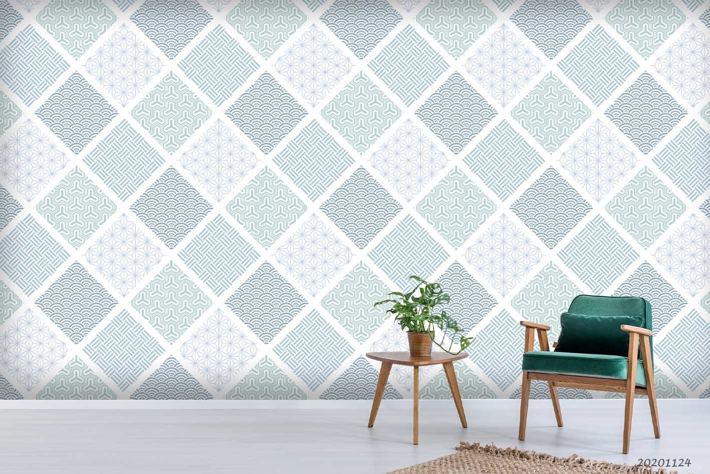 3D Decorative Textures Pattern Wall Murals Wallpaper Murals Wall Sticker