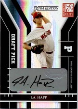 2004 Donruss Elite Extra Edition JA HAPP Philadelphia Phillies AUTO /1195
