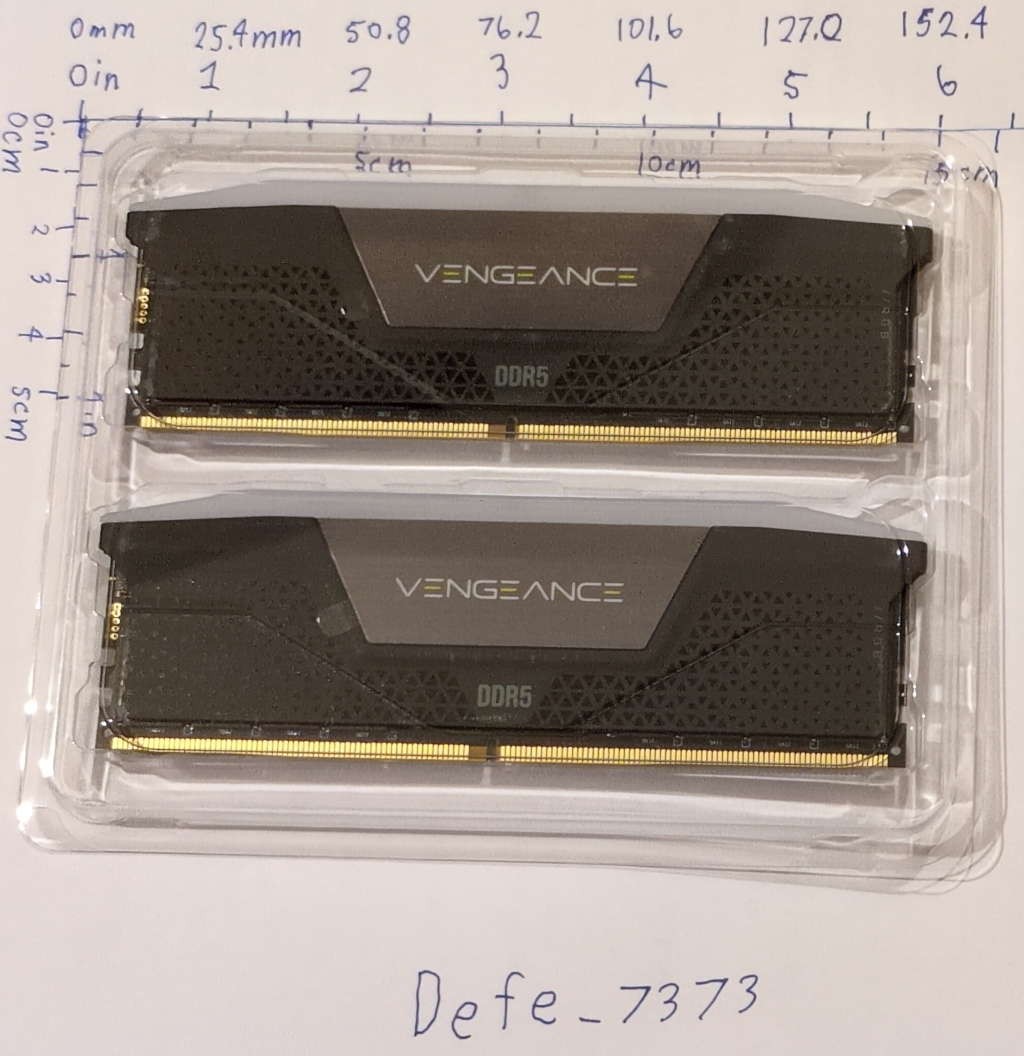 CORSAIR Vengeance RGB 96GB (2 x 48GB) 288-Pin RAM DDR5 7200 CMH96GX5M2N7200C40