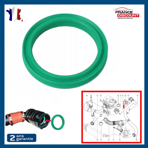 Turbo Etchte Tube Dichtung Vorne FüR Master III Trafic II 2.0 2.3 Dci 7701066088-image