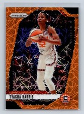 2024 Panini Prizm WNBA Tyasha Harris Orange Velocity 102