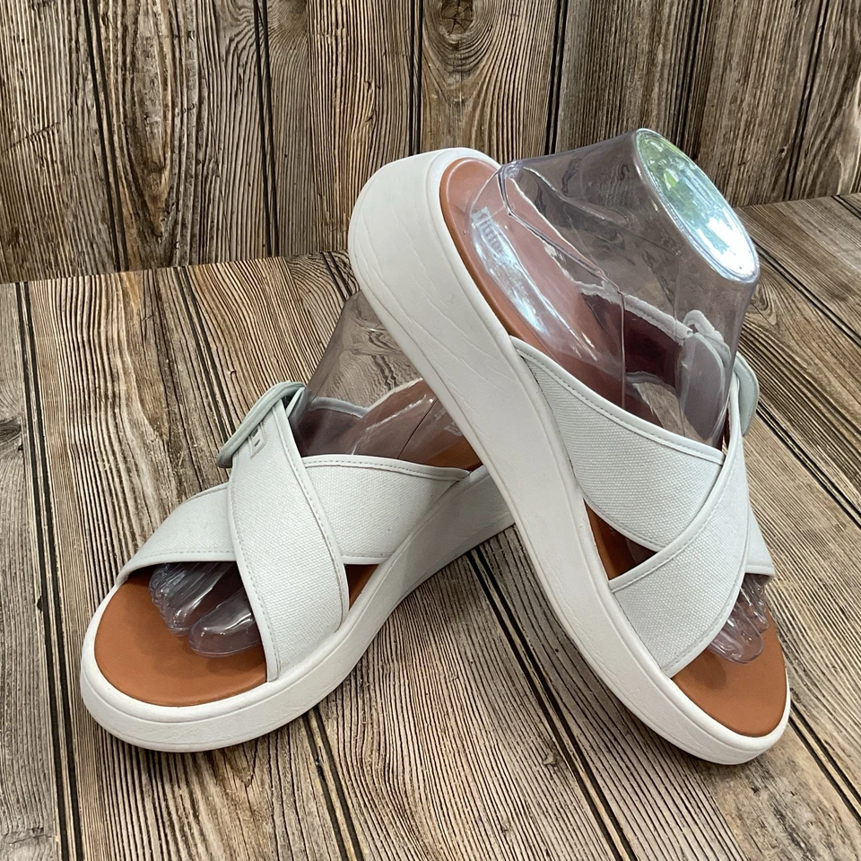 SANDALIAS FIT FLOP MUJER LONA GRANDE HEBILLA FY8-A45 Talla 9 EE. UU. UE 39 Foto 4 de 4