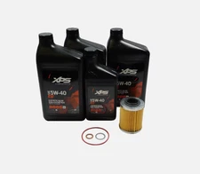 2015-2024 Can-Am Rotax 450cc Off-Road 4T 5W-40 Synthetic Blend Oil Change Kit