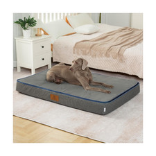 Memory Foam Giant Dog Bed - 6" Thick Orthopedic Dog Bed for Extra Large Dogs ...
