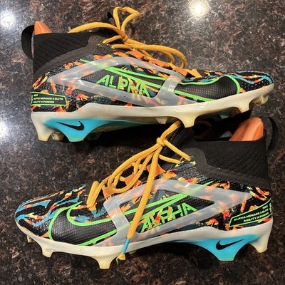 Nike Alpha Menace 4 Elite Football Cleat  Travis Kelce  HF4316-001 Men's Size 9