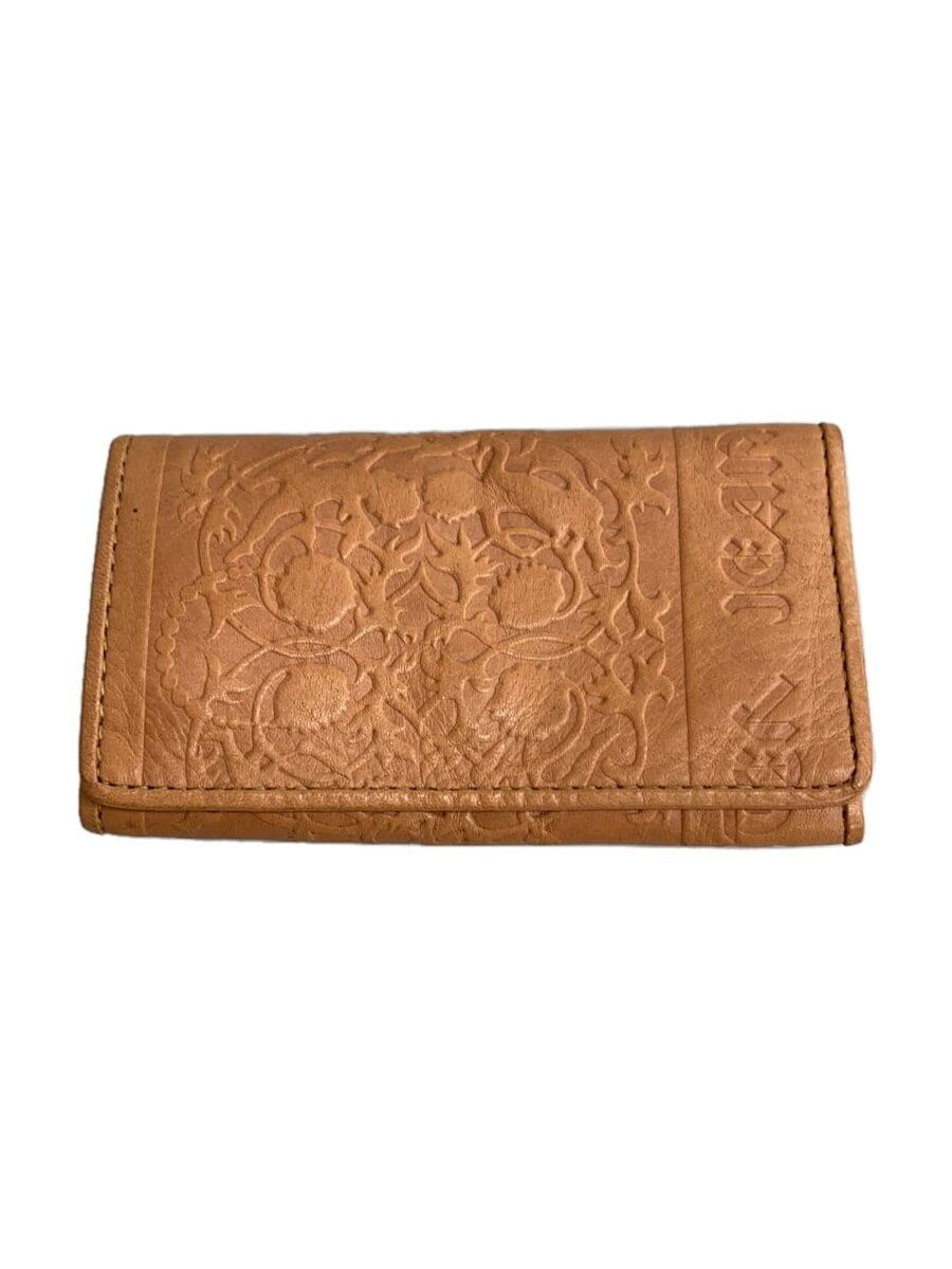 Jean Paul Gaultier Leather Key Case BEG Pattern for Men