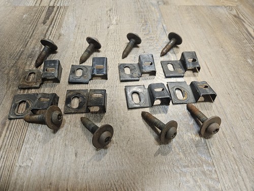 1992-1996 ford bronco Lt & Rt removable top brackets & Hardware OEM XL XLT - Picture 5 of 7