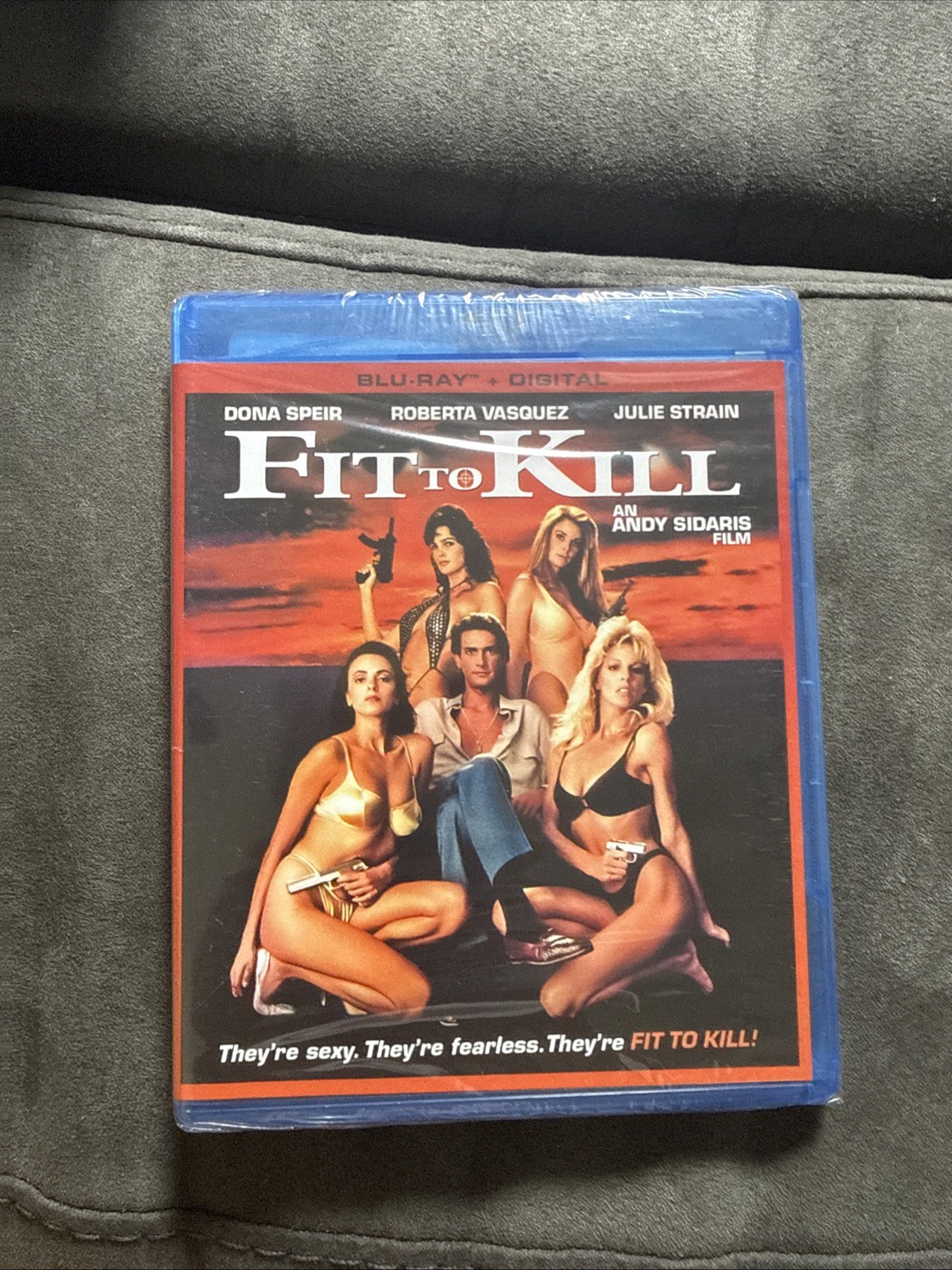 Fit to Kill (Blu Ray, Mill Creek, 1993, Rare OOP, Sealed New, Andy Sidaris)