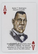 2019 Hero Decks Black America 2 Playing Cards Booker T Washington #AH 0w6
