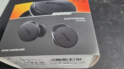 New Bose QuietComfort Noise-canceling Earbuds Black MSRP $179 Latest Model
