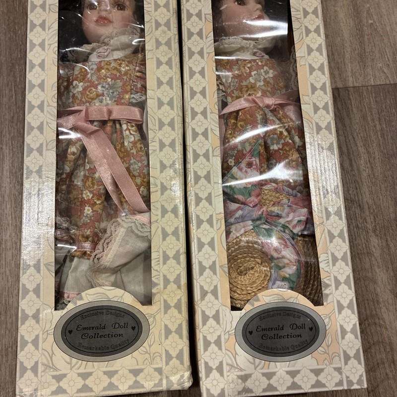 Porcelain Emerald Doll