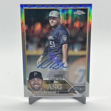 2023 Topps Chrome Update Series - 2023 All-Star Game Autographs David Bednar...
