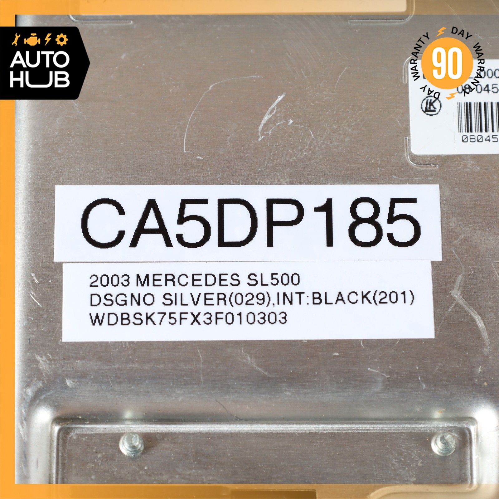 03-12 Mercedes R230 SL500 SL55 AMG Front Left SAM Fuse Box Control Module OEM