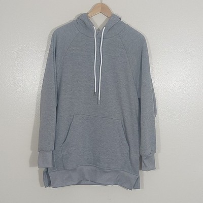 THE WARMY Authentic M Oversized Hoodie Dress Gray Warm Cozy, So Soft and Cuddly