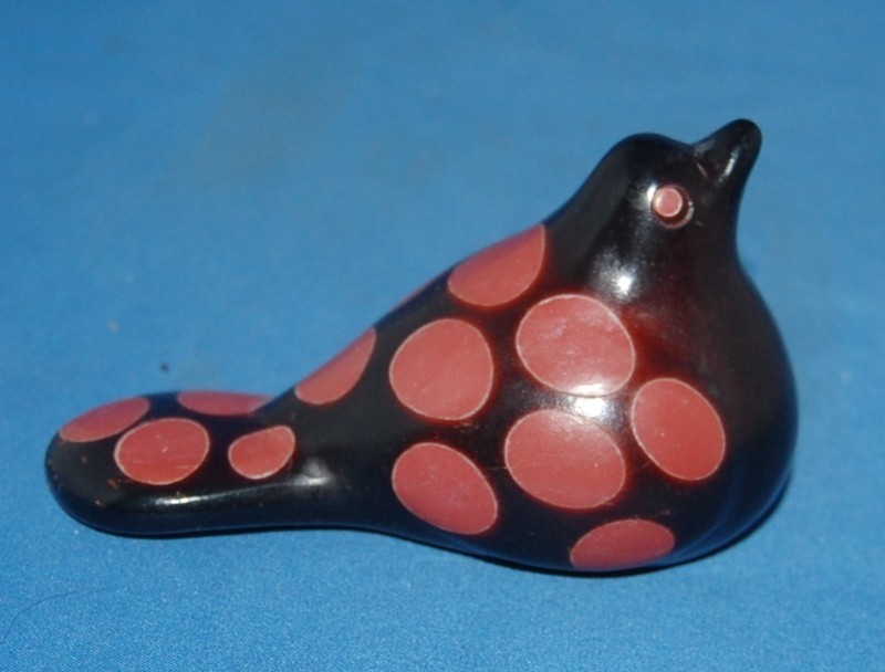 Chulucanas, Peru  bird sculpture by Miguel Sullon