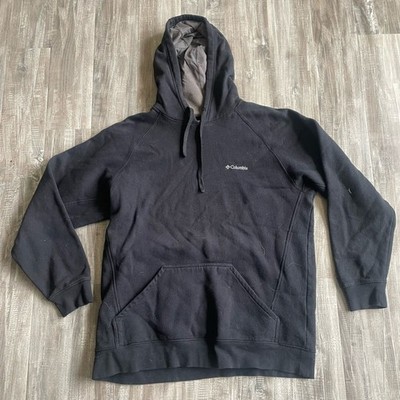 Columbia Mens Hoodie Sweatshirt Black XLarge