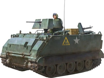 Takom AHHQ009 M113A1 ACAV US APC Modellbausatz im Maßstab 1:16 2in1