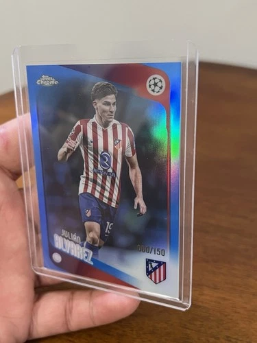 2025 Topps Chrome Julian Alvarez Refractor