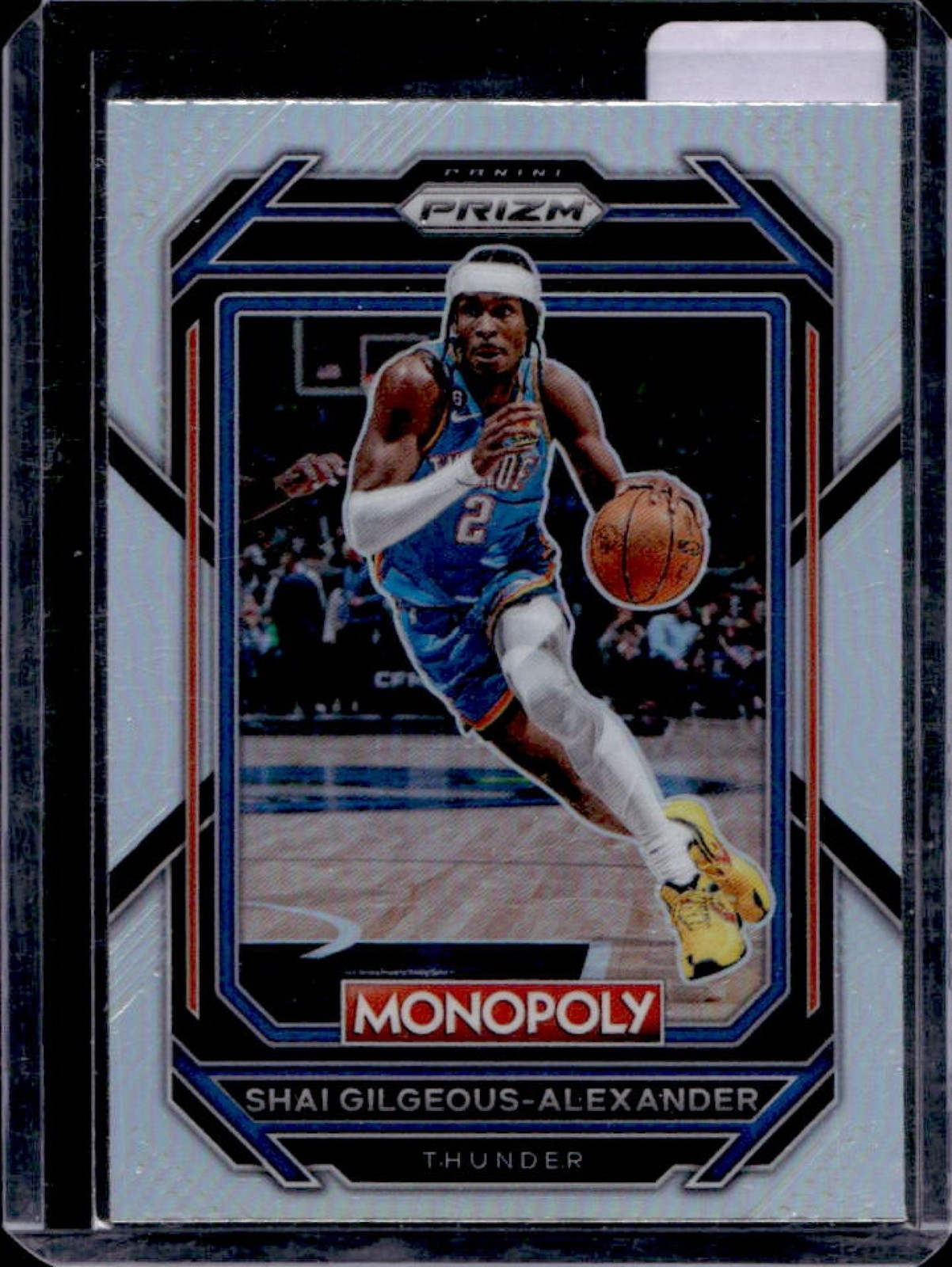 2022-23 Panini Prizm Monopoly Shai Gilgeous-Alexander Silver #62 Thunder