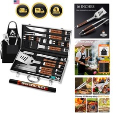 26pcs Stainless Steel Grill Tool Set, Heavy D...