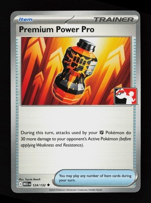 Premium Power Pro 124/132 Uncommon Prize Pack Series Cards Pokémon Card