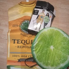 Halloween Tequila And Lime Couples Costume XS-XL 2 Costumes Fits All Cheers