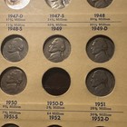 NICE 1959 VINTAGE NICKEL FOLDER 1938-1965 WITH 64 COINS UNIQUE!! SEE 24 PHOTOS — photo 6