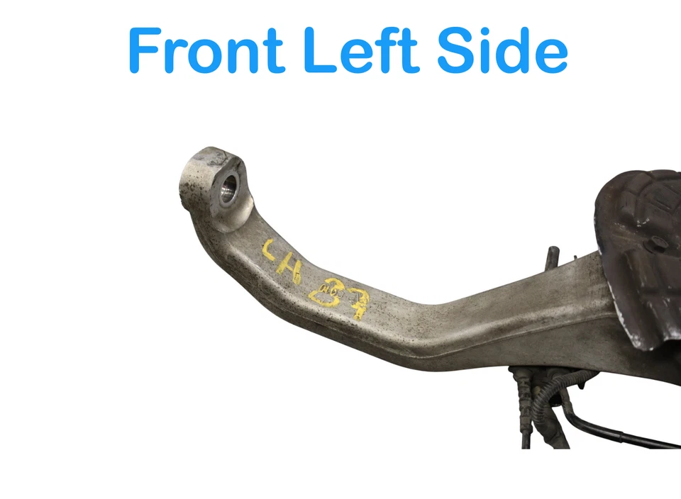 Husillo de nudillo delantero izquierdo del lado del conductor Maserati Ghibli Quattroporte 14-18 OEM Foto 3 de 4