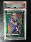2024 Panini Drake Maye Green Wave Prizm Rookie Card #329 PSA 9 MINT Patriots RC