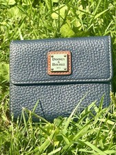 Dooney & Bourke Pebbled Leather Trifold Walle...