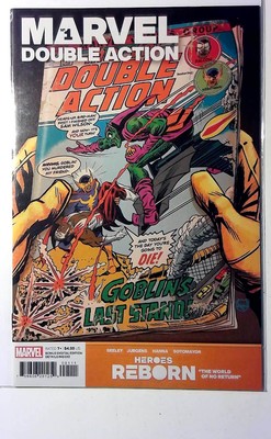 Heroes Reborn: Marvel Double Action #1 (2021) Marvel Comics Nighthawk Comic Book