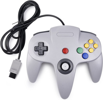 Classic N64 Controller, Retro N64 Wired Remote Joystick Gamepad Controller Compa