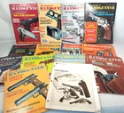 Vtg The American Handgunner Magazine Lot 1976-1979 S&W Smith Wesson Gun Brochure