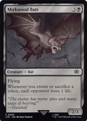 Mirkwood Bats LTR 95 Normal English NM - MTG