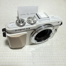 Olympus Pen Lite E-PL7 White Mirrorless Digital Camera Body MFT Micro 16.05MP