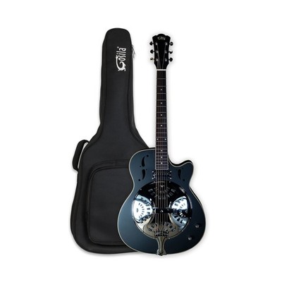Resonator Electric Guitar Sapele Body Material Okoume Neck Material Type Purp...