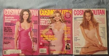 COSMOPOLITAN Magazine - Lot Of 3 Issues - May 1995, Jan 2000, Feb 2008