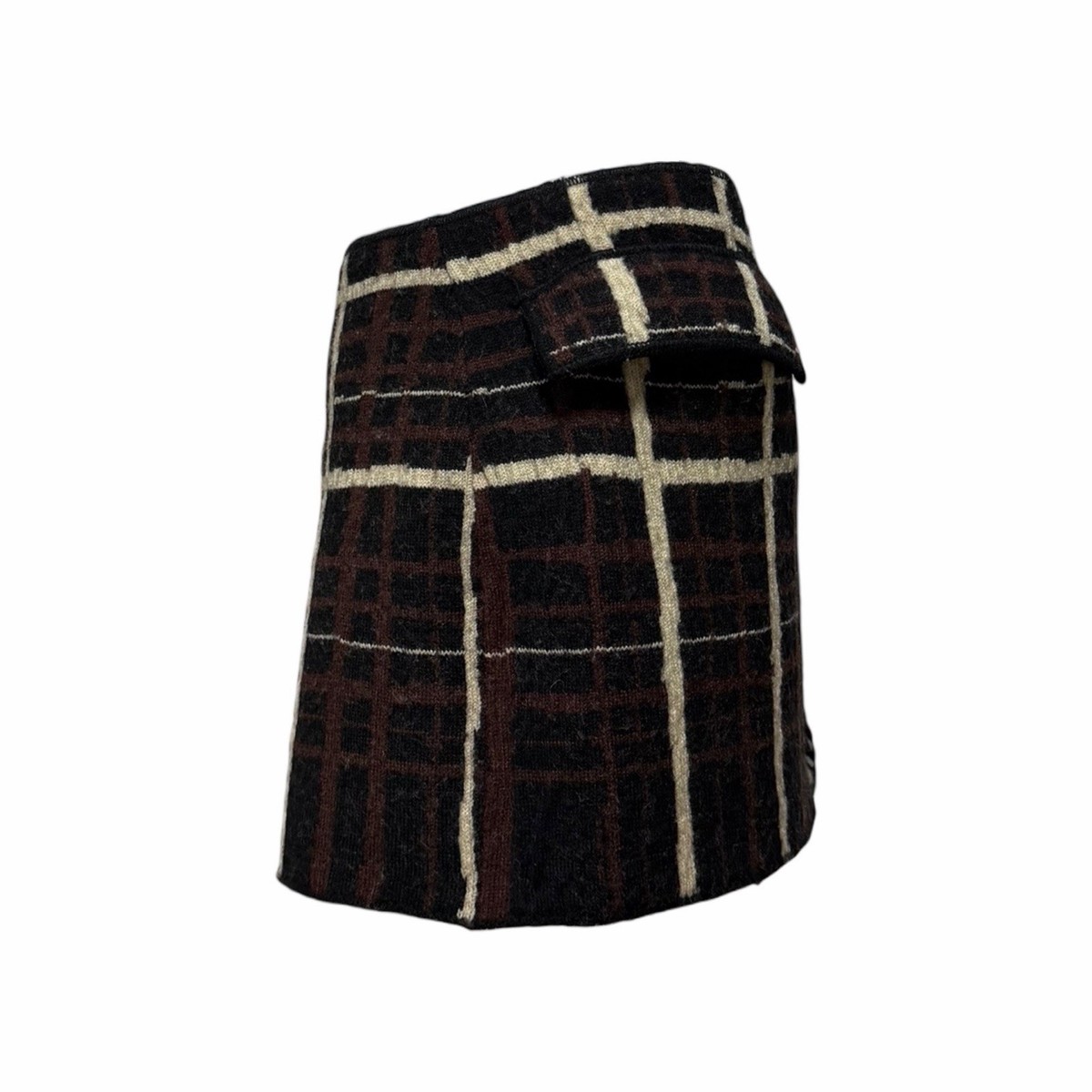 JEAN PAUL GAULTIER Fall Winter 2001 Plaid Button-Front Convertible