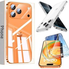 For iPhone 17 Pro Max/Air/17 Pro Ultra-thin Shockptoof Cover Soft Clear TPU Case