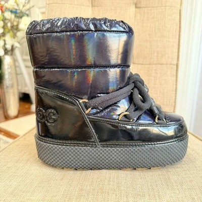 Jog Dog Gstaad Waterproof Snow Boots   Navy Holographic (36-37)
