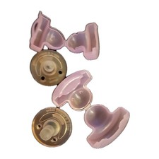 2X Philips Avent Super Soothie Pacifier Pink 2 Pack 3-18 Months Baby Infant Case