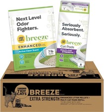 Breeze Cat Litter Extra Strength Refill Bundle Pack Enhanced Scented Litter