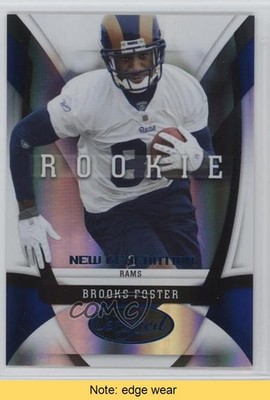 2009 Donruss Certified Mirror Blue 40/100 Brooks Foster #139 Rookie RC READ 1u6